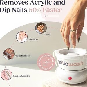 Gel Nail polish accelerator remover